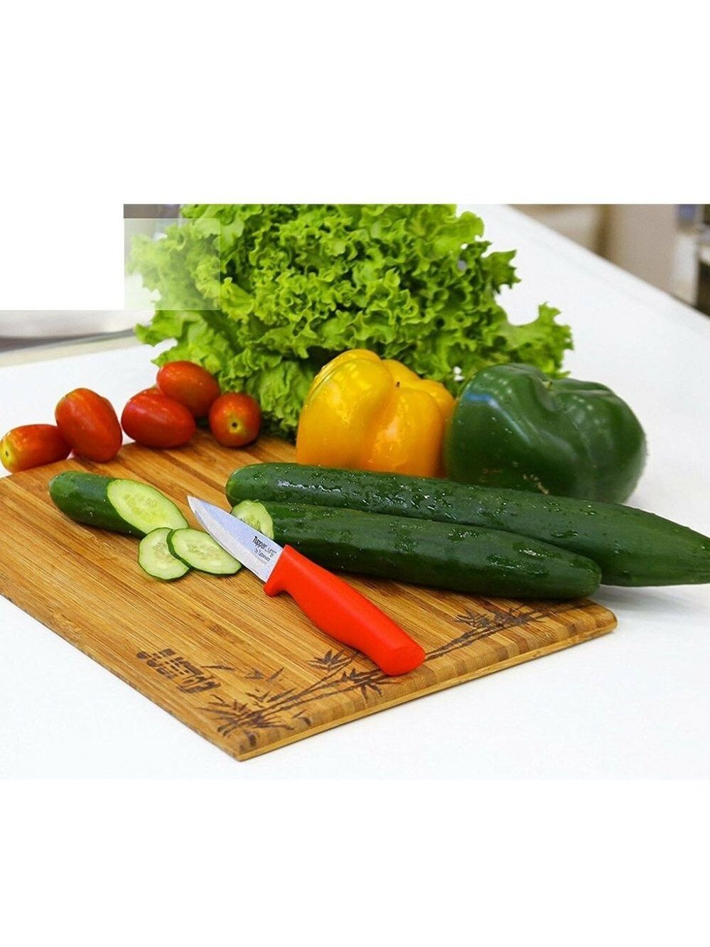 Bamboo Wood Cutting Board Compact Design
